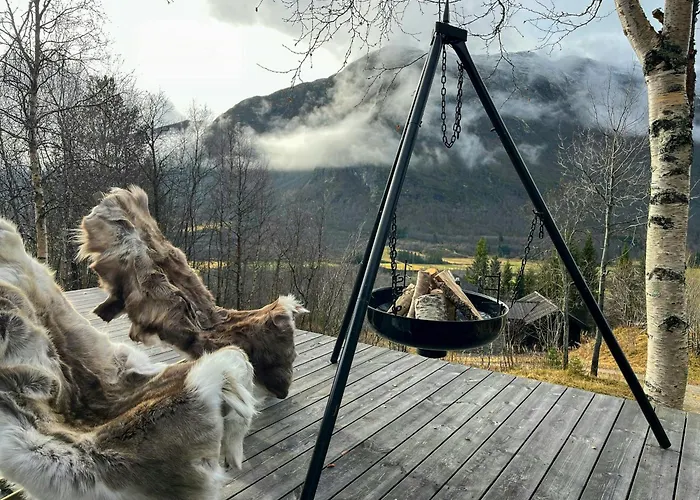 度假居 Timber With Ski-in Access At Solheisen *