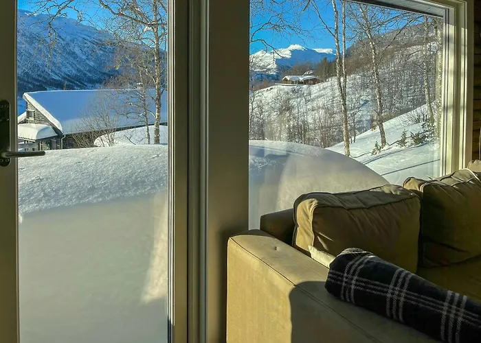 Timber With Ski-in Access At Solheisen 度假居 海姆瑟达尔